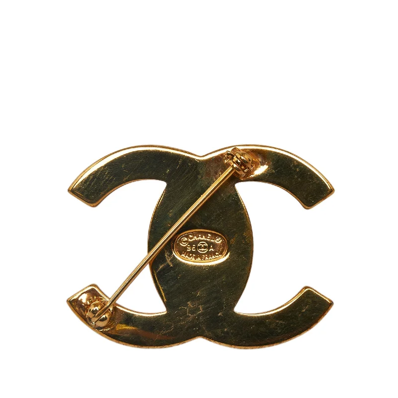 CHANEL bracelets with charm details -CHANEL CC Turn-Lock Brooch Costume Brooch