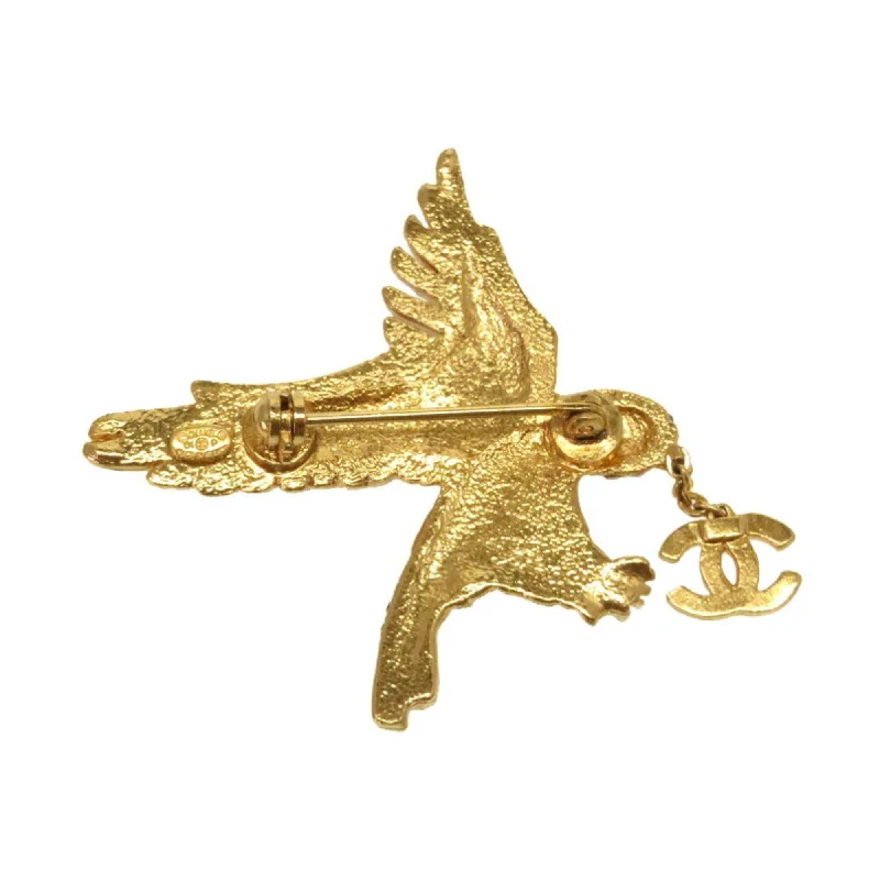 Buy CHANEL hairpins and hairbands -Chanel Eagle Stone Gold Coco Mark Brooch 0286 CHANEL