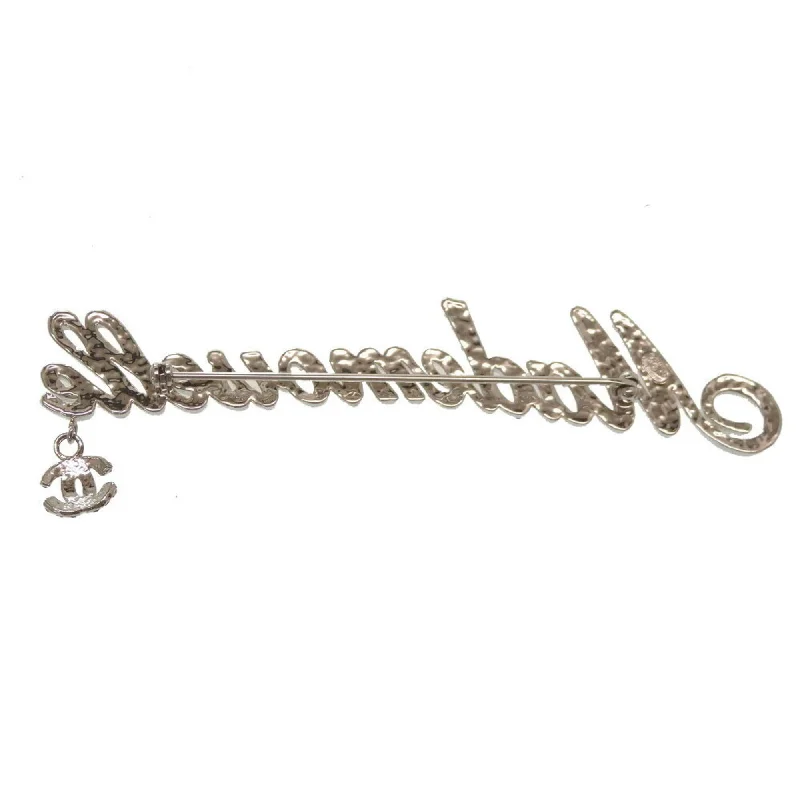 Buy CHANEL charm bracelets -Chanel Mademoiselle mademoiselle Coco Mark Stone Pink Silver Hardware Brooch Accessories