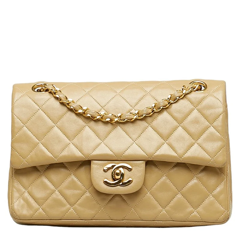 Buy CHANEL bags in exclusive designs -Chanel Matrace 23 Cocomark Double Flap Gold  Chain houlder Bag Beige   CHANEL