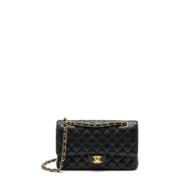 Buy new CHANEL bags 2025 -Chanel medium classic Double flap bag caviar black GHW