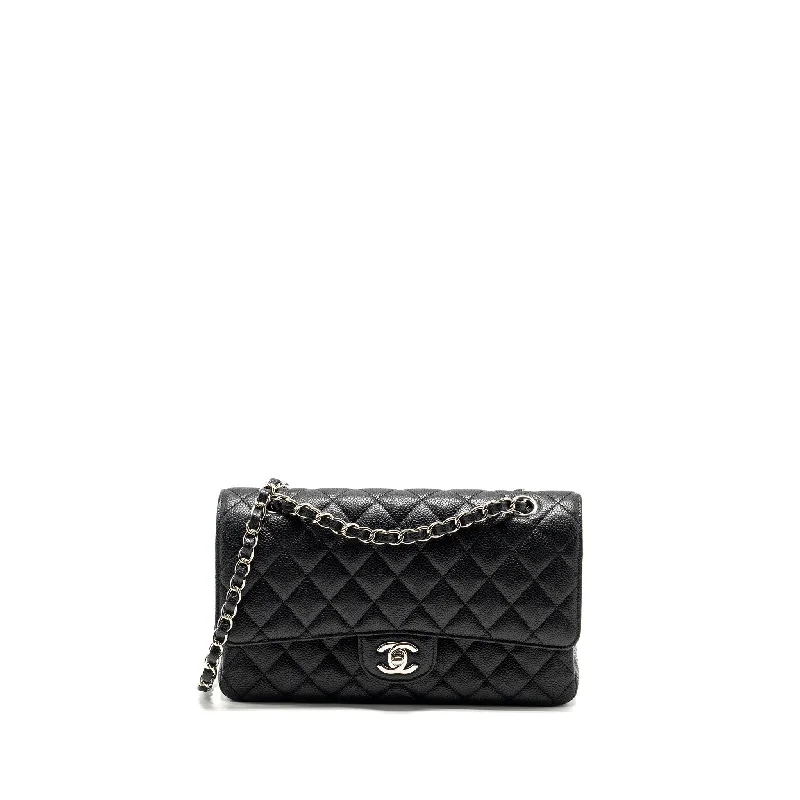 Buy CHANEL bags with high-quality craftsmanship -Chanel Medium Classic Double Flap Bag Caviar Black SHW