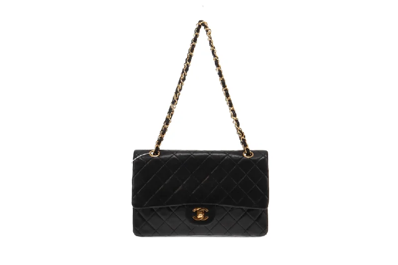 CHANEL bags for sale -Chanel Medium Classic Lambskin Black Double Flap 1989/91