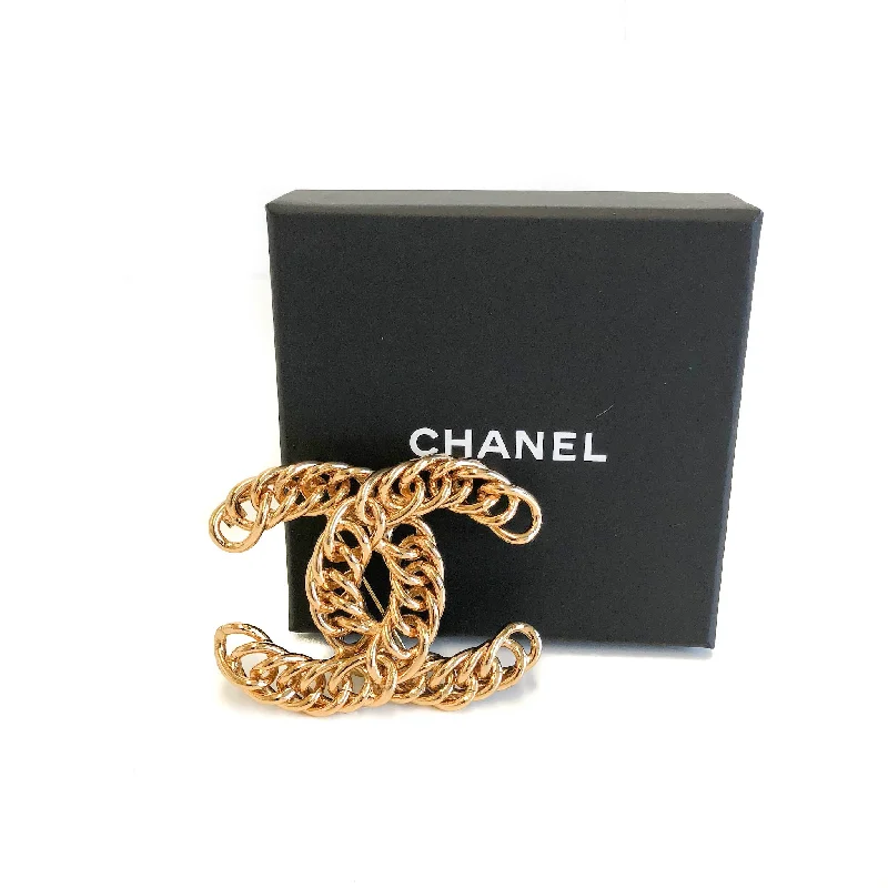 Buy CHANEL luxury watches with metal bands -What Goes Around Comes Around Brooch